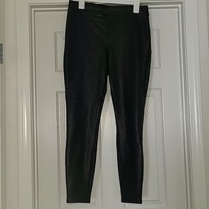 Express size medium high rise Faux Leather legging
